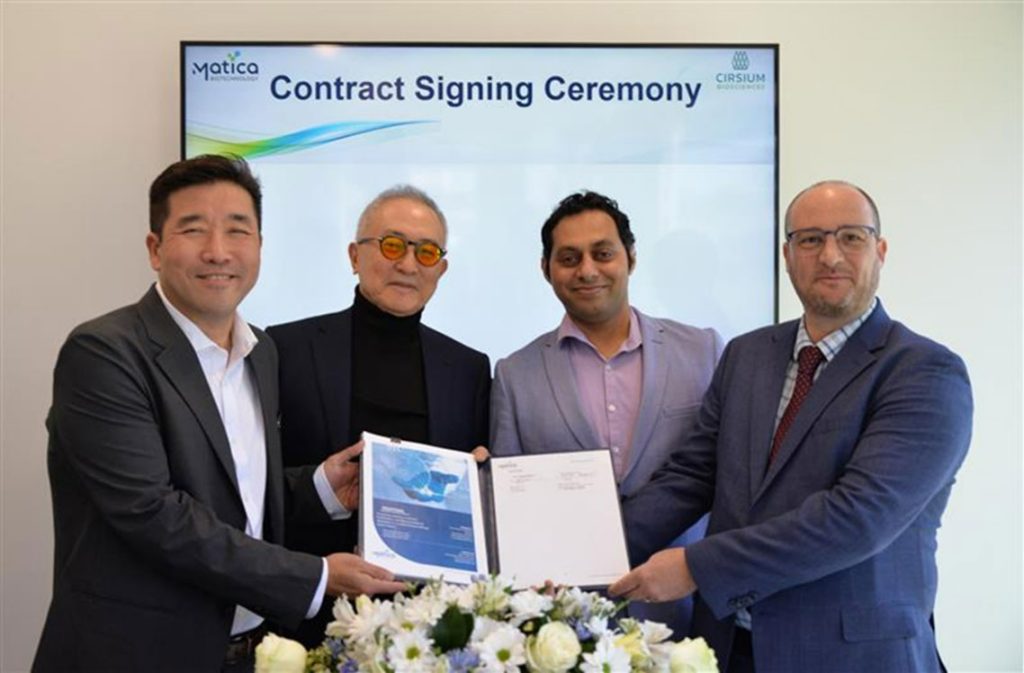 Cirsium Biosciences and Matica Biotechnology announce AAV partnership