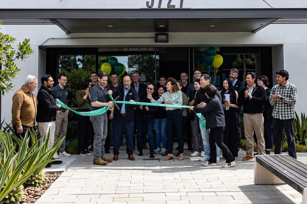 Ribbon-cutting ceremony at Cirsium Biosciences with new AAV manufacturing facility